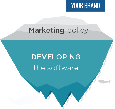 Your brand,Marketing poicy,developing the sotware
